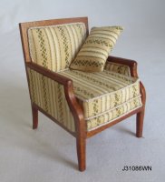 Modern Arm Chair - walnut
