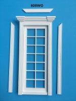 French Style Door white