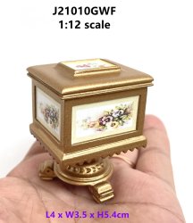 18th C small Portable Tea Caddy Table-GWF