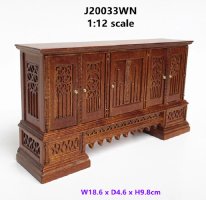 Jacobean style Credenza - walnut