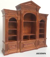 Ealy Victorian Entertainment Unit-walnut