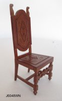Spanish Chair, walnut-Early 17th Century