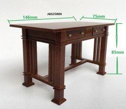 Kitchen Table - Mission Furnitue Style - walnut
