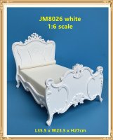 American late Victorian circa 1900 Bed-white