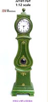 Mora longcase working clock -Green