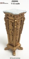 Rectangular pedestal French Empire design 1890- 1919