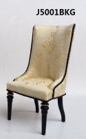 Classic Design Side Chair- BLACK