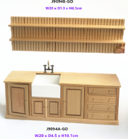 Small Kitchen sink and plate rack-WN