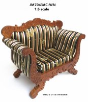 VICTORIAN Arm Chair - American, circa 1840