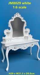 American late Victorian circa 1900 Dressing Table-white