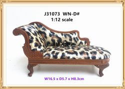 Victorian French Rococo Chaise Lounge - walnut