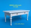 Country Style Sofa Table- whte wash